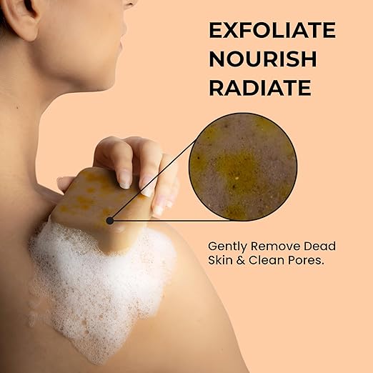 Ghar Soaps Sandalwood & Saffron Magic Soaps For Bath (100 Gms Pack Of 2)