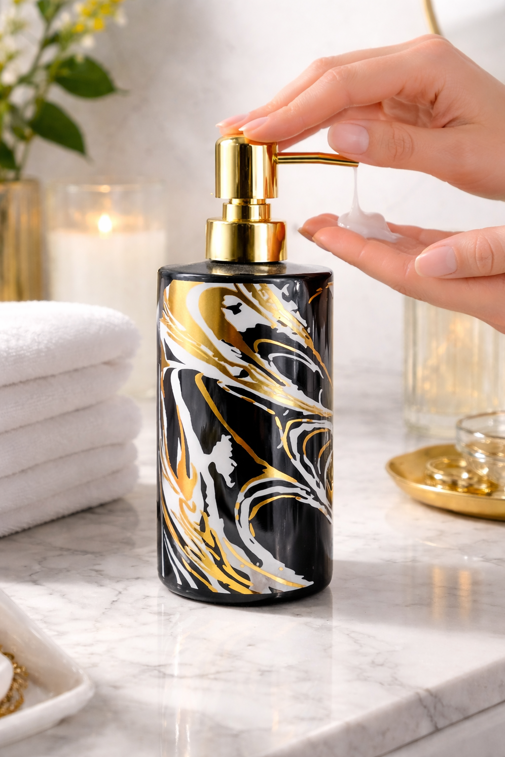 Emoh Roced Refillable Liquid Soap Dispenser