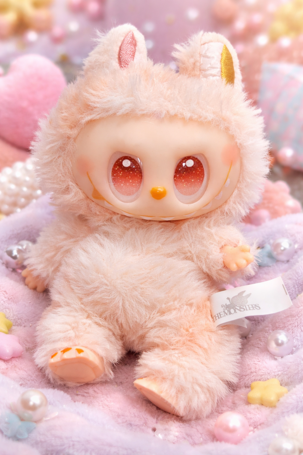 "Adorable Labubu Mini Doll Keychain Cute Resin Figurine Return GIft for Childern" Blind Boxx