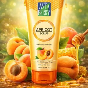 Astaberry Apricot Scrub With Honey & chiraita(PACK OF 1|)