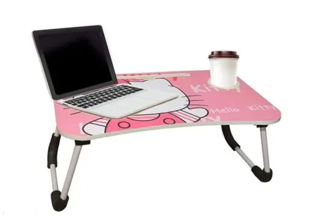 Hello Kitty Foldable Laptop & Study Table 🌸