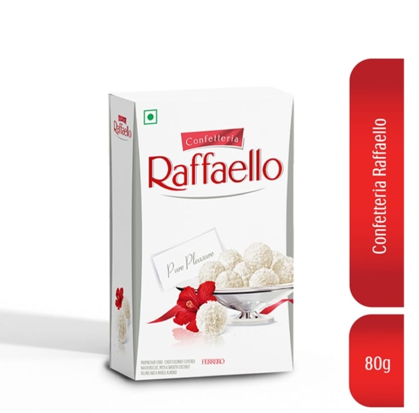Raffaello by Ferrero – Creamy Coconut Almond Delights(PACK OF 1)
