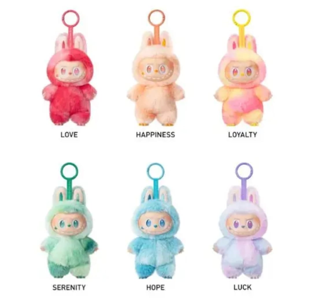 "Adorable Labubu Mini Doll Keychain Cute Resin Figurine Return GIft for Childern" Blind Boxx