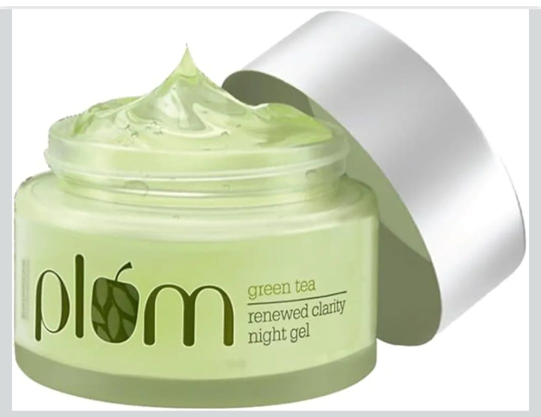 Plum Green Tea Night Gel for Acne-Prone & Oily Skin