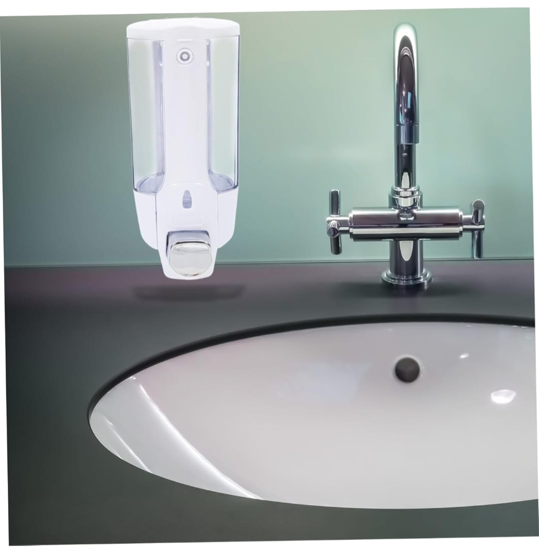 Foaming Soap Dispenser Wall-Mounted Pump Liquid Soap Bottle