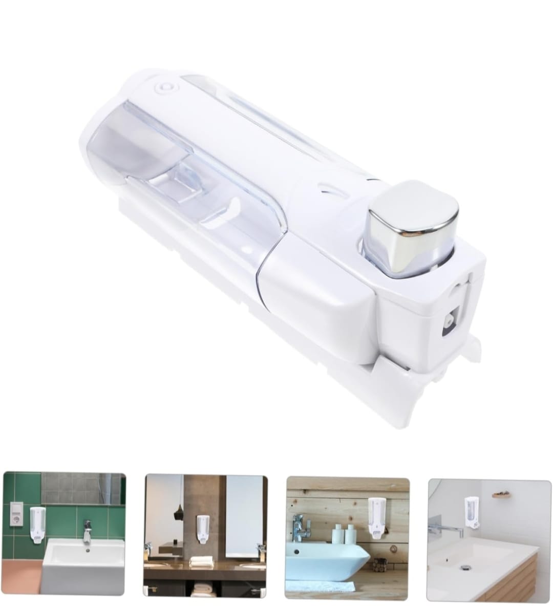 Foaming Soap Dispenser Wall-Mounted Pump Liquid Soap Bottle