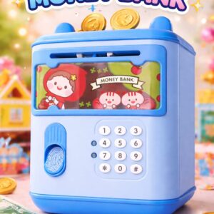 5-in-1 Smart Electronic Money Bank for Kids