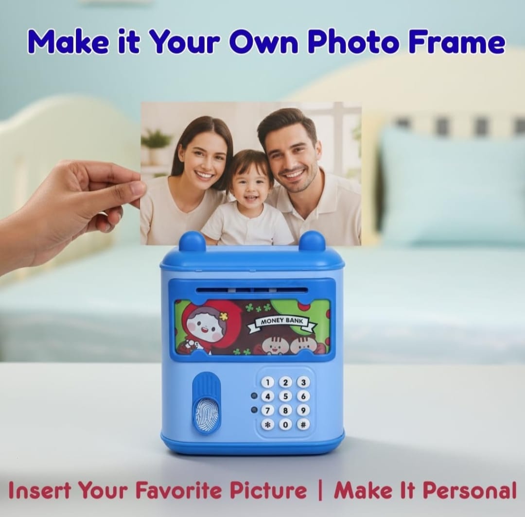 5-in-1 Smart Electronic Money Bank for Kids